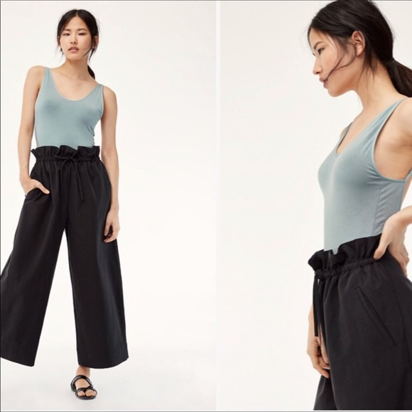 Babaton Aritzia contour Kennedy bodysuit teal - Picture 3 of 6